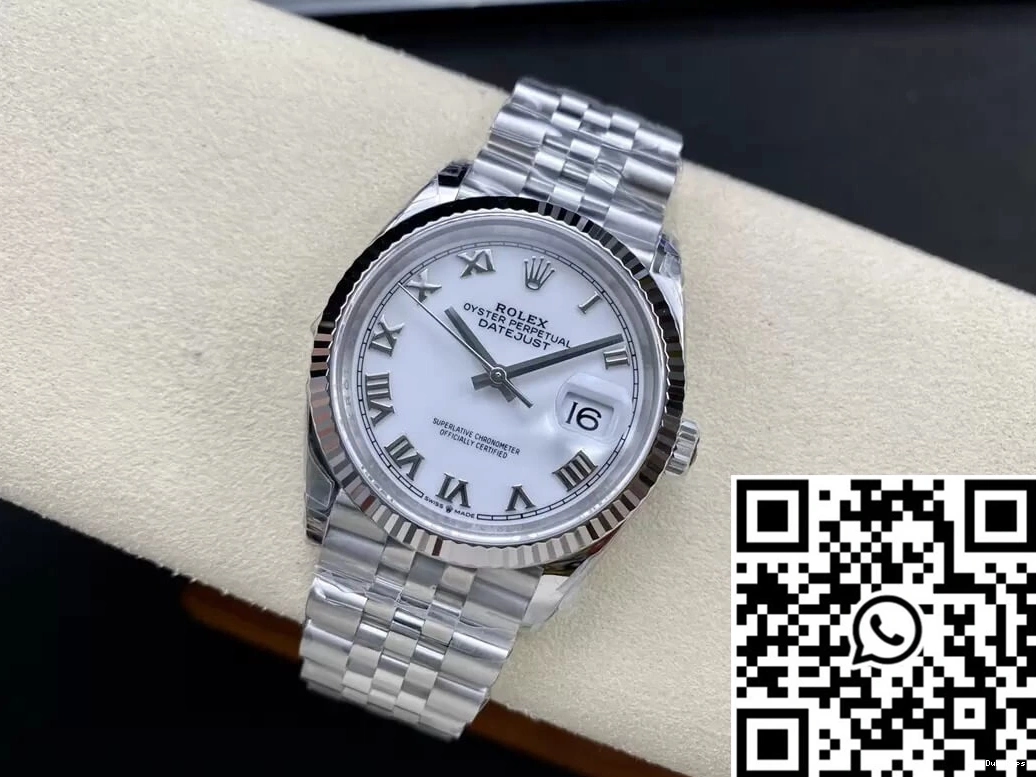 M126234-0025 VS Rolex Factory Dial Datejust 36MM White 1202